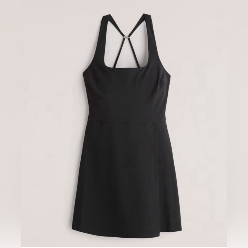 Abercrombie & Fitch Traveler Black Tennis Dress
